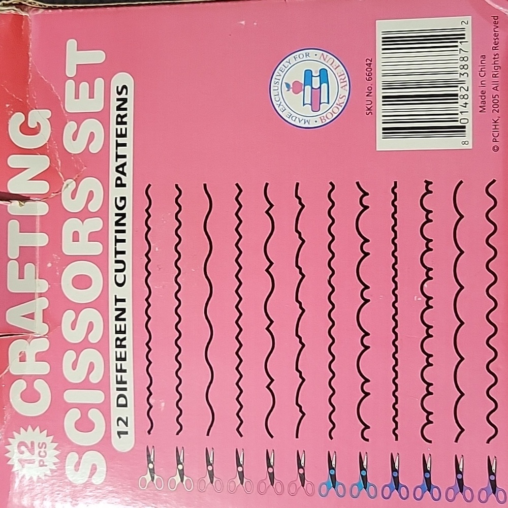 Craft Kids Crafting Scissors Set -NEW Multicolor - Picture 8 of 8